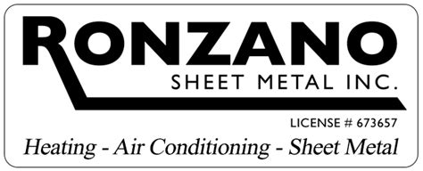 ronzano sheet metal|Ronzano Sheet Metal Inc .